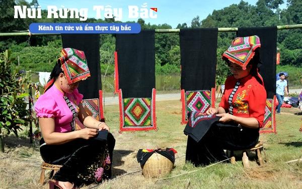 Chiếc khăn piêu dân tộc thái